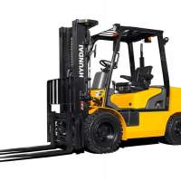 Газ-бензиновый вилочный погрузчик Hyundai 25LE-7 г/п 2,5 тонны